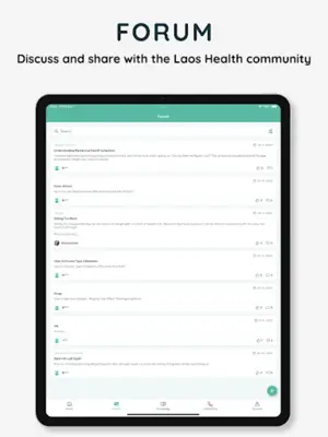Laos Health android App screenshot 1